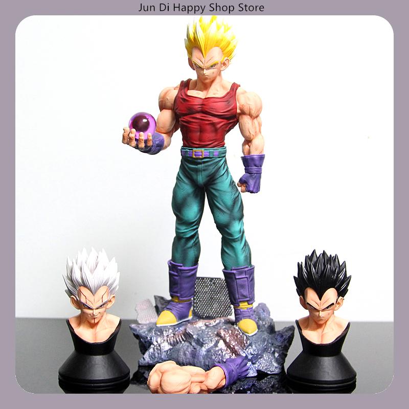31cm Dragon Ball Vegeta Standing Pose Anime Figure Model Statue Desktop Decoration