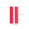 4Pcs Acrylic Self-Adhesive Hinges Transparent Soft Shaft 65x35mm Foldable Adjustable Angle Quiet Operation for Furniture