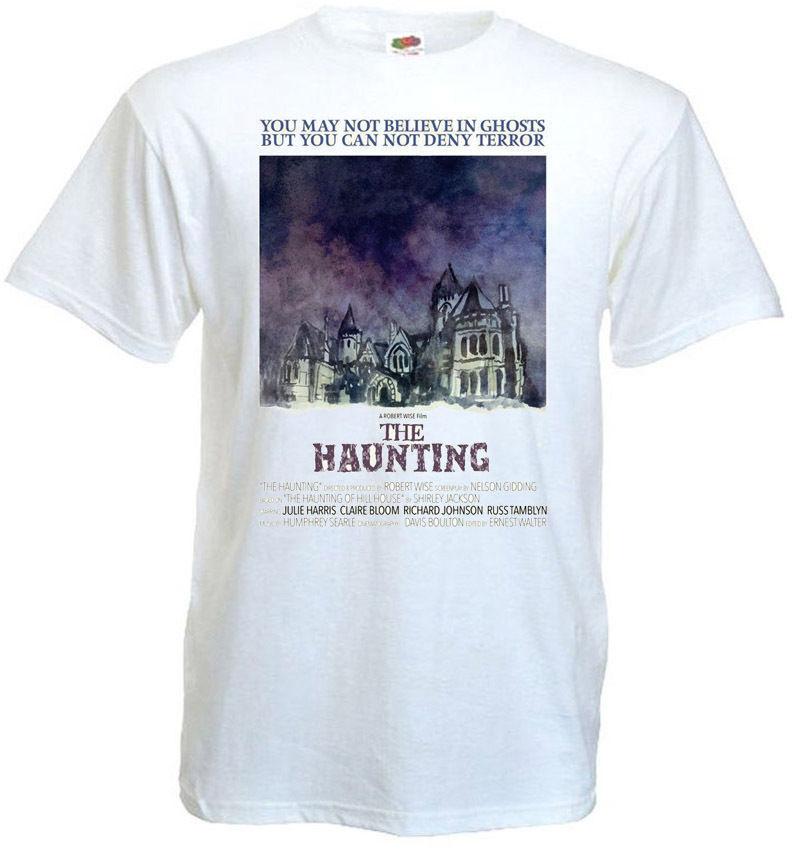 The Haunting v3 T-shirt white horror movie poster all sizes S5XL XXXL