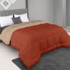 Plush Reversible Microfiber Comforter Single Bed | 220 GSM Wadding |110 GSM Peached Extra Soft Microfiber Fabric,