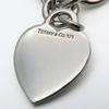 Used TIFFANY&Co. Bracelet Return To Heart Tag Silver925 34.6g Silver Plate