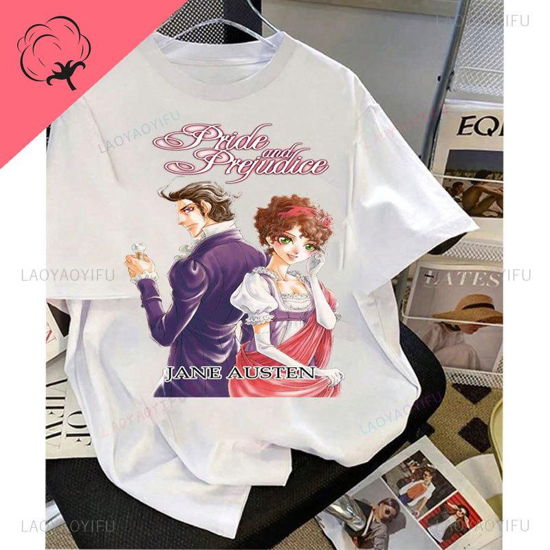 Pride and Prejudice Movie T Shirt Unisex Women Hot Sale Cotton Short Sleeve Graphic T Shirts Vintage Casual Fashion Gothic Clothes
