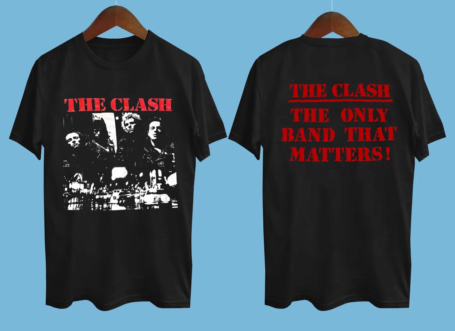 The Clash The Only Band That Matter Black All Size SOFT STYLE SHIRT S17 L