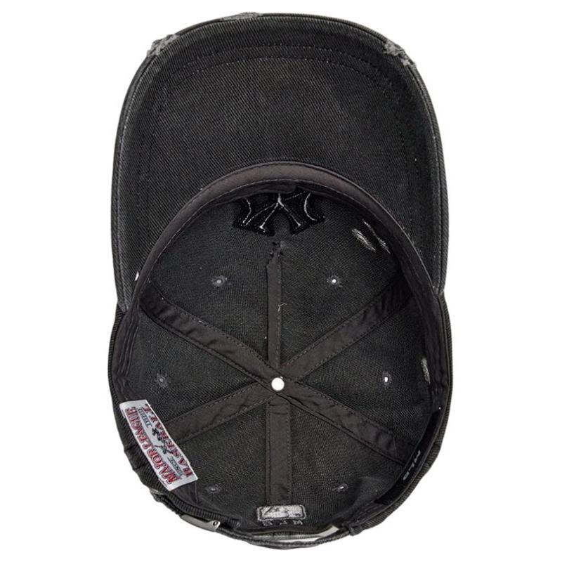 MLB Cotton Baseball Caps Unisex Dark Gray Fashion 3ACPV295N-50CGS