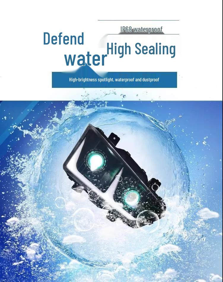 Jiefang J6L Elite Dual-Lens LED Headlight with Dynamic Turn Signal