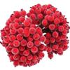 Mini Artificial Frosted Berry Stamen Christmas Double Head Holly Berries Fake Flowers Bouquets DIY Wreath Xmas Party Decoration