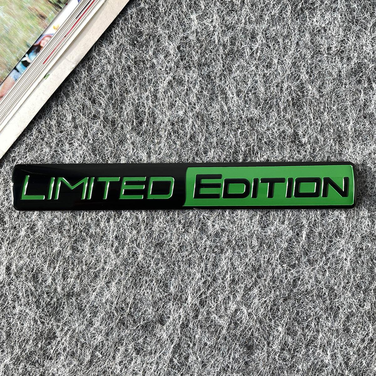 

3D Aluminium Limited Edition Emblem Metal Sticker Car Body Rear Window Refit Decoration Decal Motorcycle Sticker