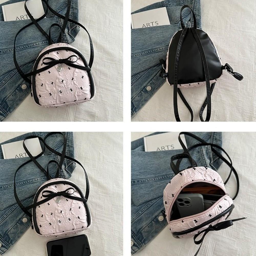New Sweet Backpack Print Design Small Size Handbag Trendy Shoulder Bag Summer Season