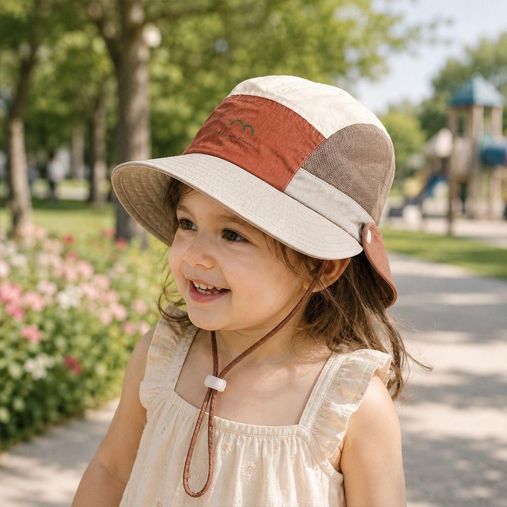Quick-Dry Sun Cap UV Protection Beach Hat Fashion Kids Bucket Hat  Children