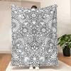 Halloween blanket Cartoon printed bear blanket Animation peripheral blanket Sofa blanket