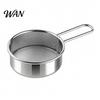 Flour Sifter Small Stainless Steel Fine Mesh Sieve for Cocoa Powder Handheld Sugar Egg Liquid Filter Home Kitchen Baking