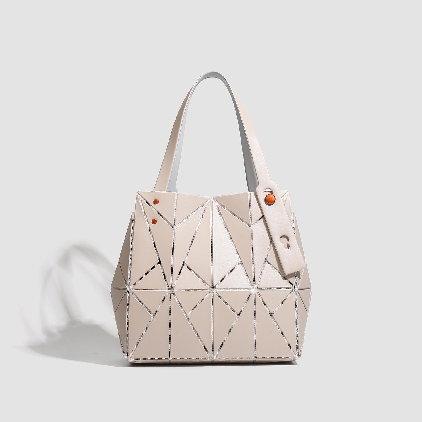 

Colorful Nail Bag, Geometric Diamond Grid Bag, Diamond Small Bag, Mini Square Box, Single-shoulder Handbag абрикосовый