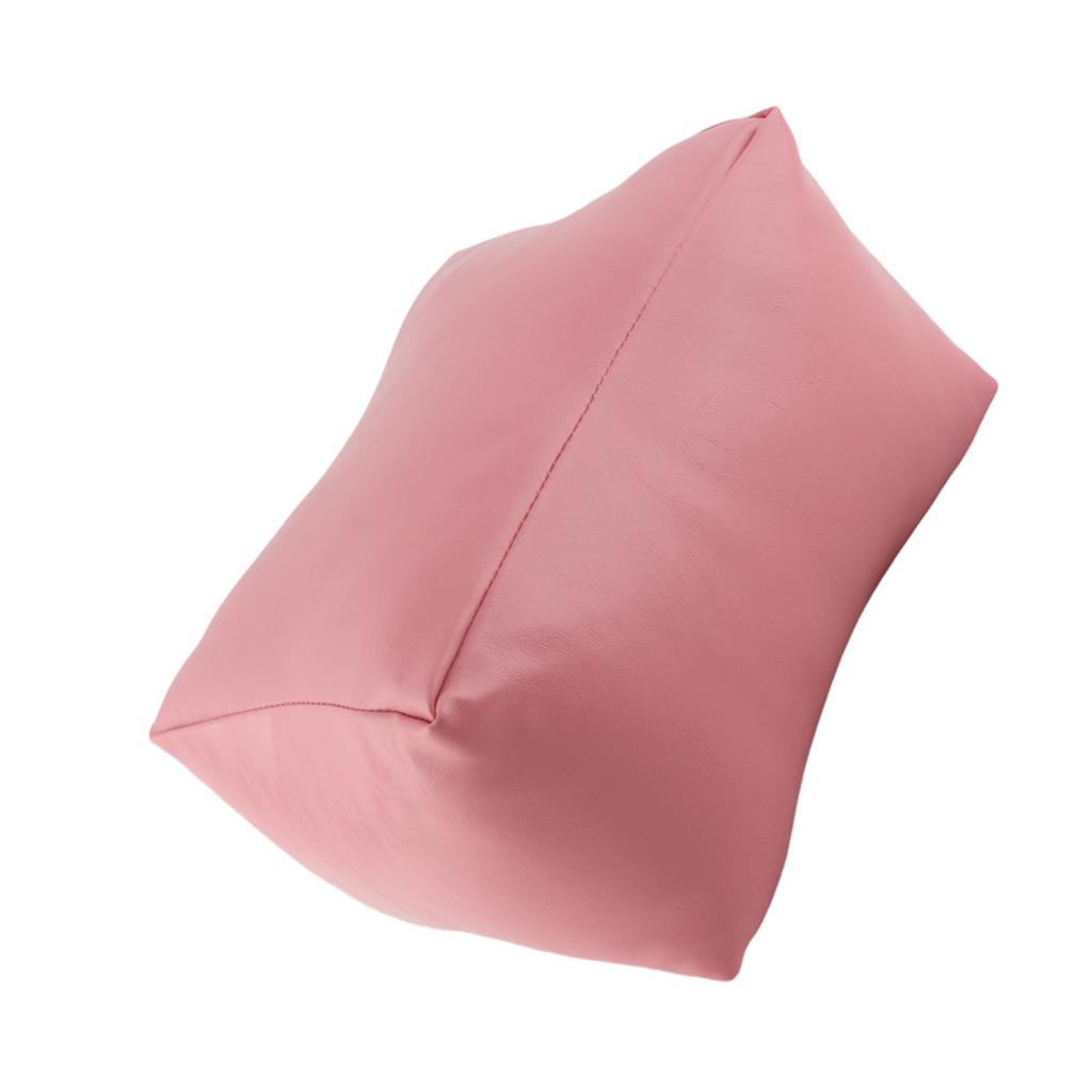 Nail Art Table Hand & Foot Pillow Soft PU Arm Rest Salon Manicure Nail Care Pillow White