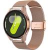 Bracelet + Case with Screen Protector for Samsung Galaxy Watch 7 44mm, Rose Gold