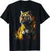Tiger Kunstwerk - Tierkunst Zoo Tiger T-Shirt