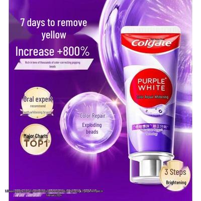 Color Corrector Whitening Toothpaste