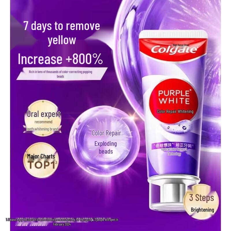 Colgate Color Correcting Whitening Toothpaste