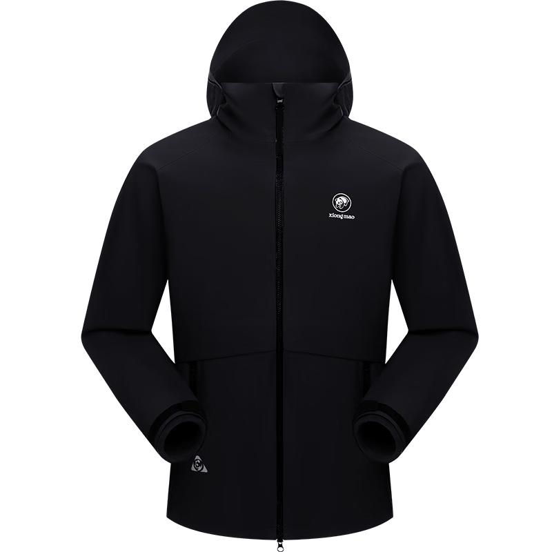 מעיל גשם פליז 3 ב-1 Panda Outdoor לשימוש יומיומי וחיצוני, יוניסקס