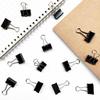 240Pcs Mini Binder Clips, 5/8 Inch(15mm), Paper Clamps Small Size for Office Supplies, Black