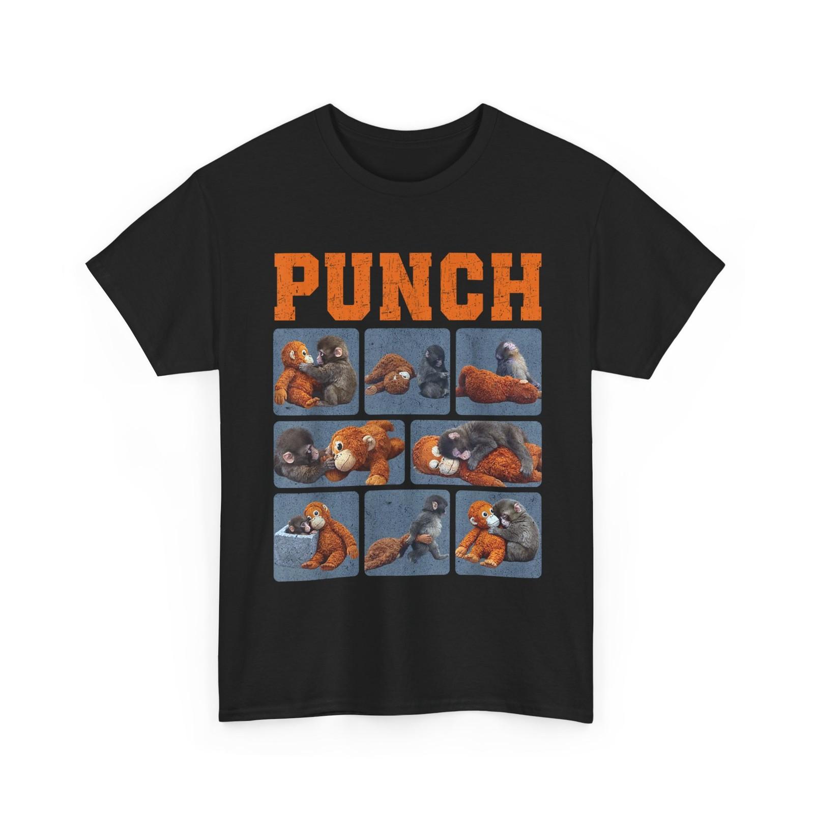 Punch Baby Monkey T-Shirt, Punch Monkey Shirt S