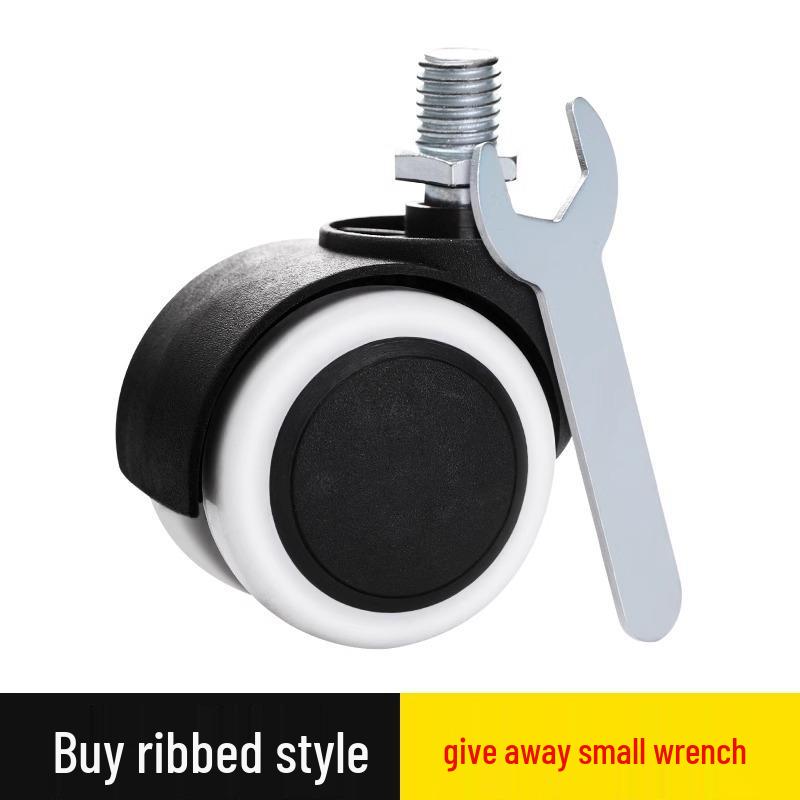 Silent Office Chair Swivel Casters - Universal Rollers & Accessories