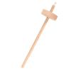 Yarn Making Spindle Fade Resistant Comfortable Hand Feel DIY Wooden Yarn Spinner Drop Spindle