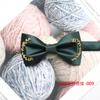 Men'S Styled Bow Tie, Wedding Celebration Groom Best Man Wedding Banquet Solid Color Bow Tie, Polyester Silk Yarn Bow Tie