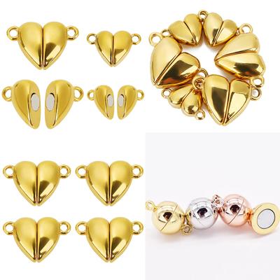 Forniture per feste a casa 10 pezzi Braccialetto da donna Magnete Love Ball Collana Gioielli fai da te fatti a mano Accessori Regali Perline sciolte