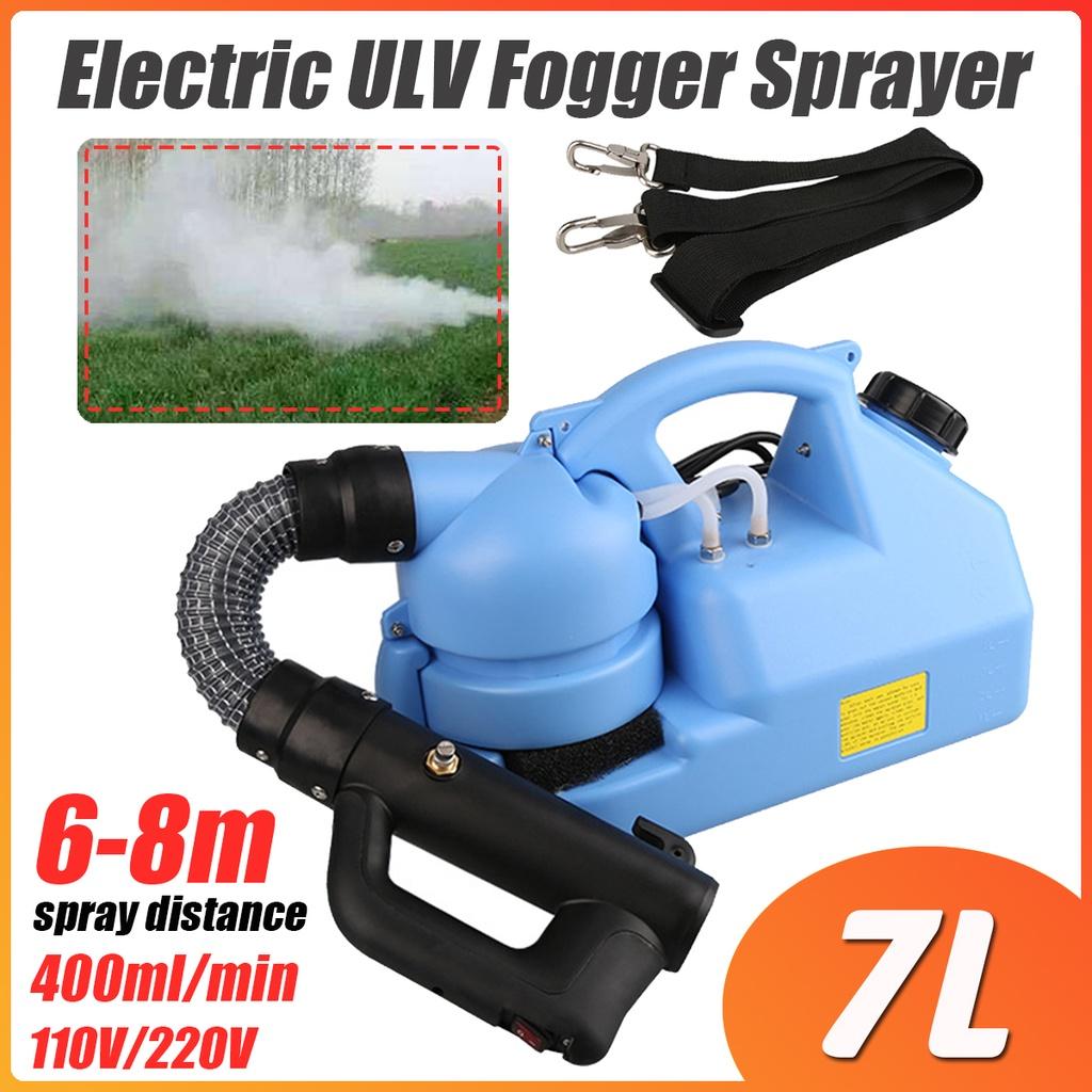 600-1000w Portable Fogger Machine Electric ULV Sprayer Disinfection Machine for Hospitals Home Ultra Capacity Spray Machine FREE SHIPIN 7L