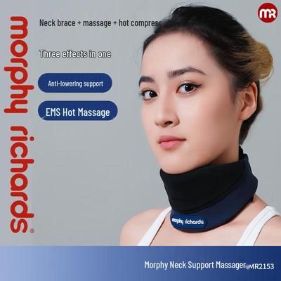 Morphy Richards Neck Massager with Hot Compress and Posture Correction CN Plug (adapter Included)