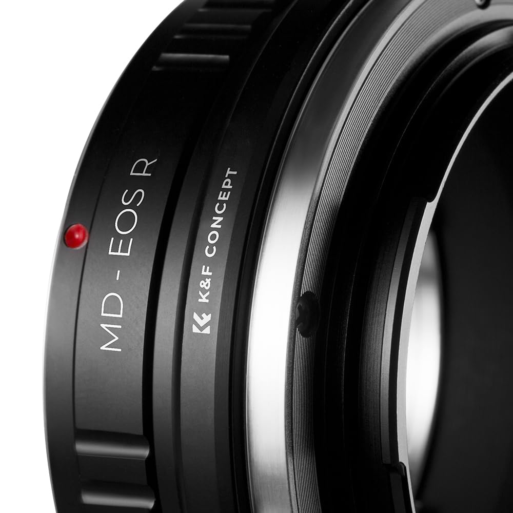 CONCEPT Mount Adapter for Minolta MD Mount Lenses To Canon EOS R RF Mount Converts Minolta MD MC Lenses To Infinity Direct from the K&F Cameras.