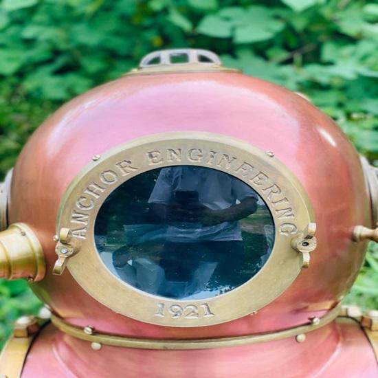 1921 Anchor Engineering Diving Helmet  Deep Sea Scuba Diver Helmet  Marine Nautical Decor  Maritime Collectible  Best Gift for Him.