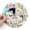 50 Cartoon Dragon Ball Anime Graffiti Stickers for Laptops, Cars, and Luggage