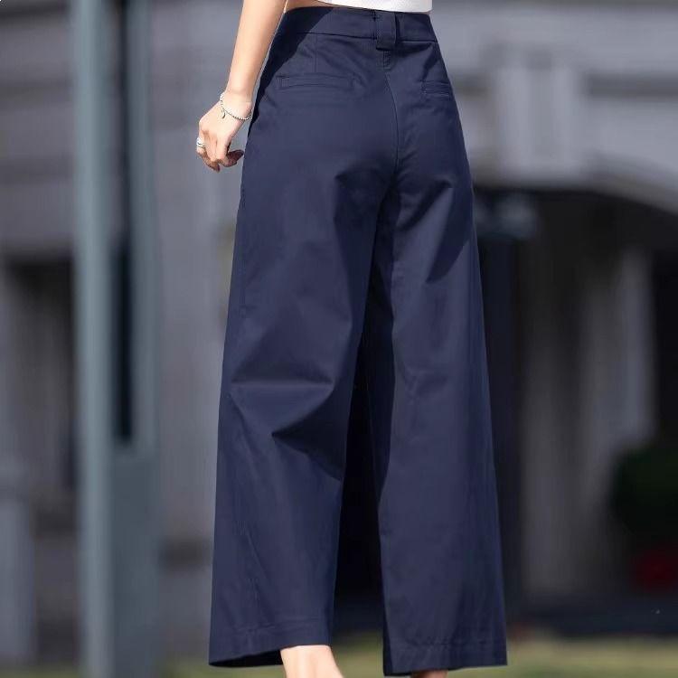 Women s Summer Tencel High-Waisted Wide-Leg Pants S (85-95 jin)