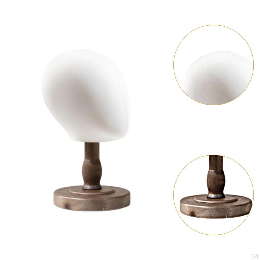 Hat Display Holder Making Styling Head Manikin for Hairpiece Headphone