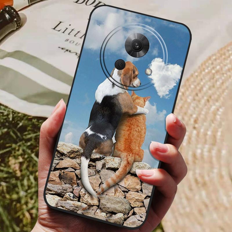 For Meizu Lucky 08 Case Lucky08 Luxury Painted Phone Silicon Back Cover For Meizu Lucky 08 5G Cases Full Protective Shell Capas
