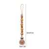 Baby Schnullerclip Silikonperlen Beißclip Baby Schnullerkettenhalter