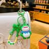 Cartoon Aufführender Frosch Puppe Schlüsselanhänger Anhänger Kreatives Paar Auto Schultasche Schlüsselanhänger Anhänger Kleines Geschenk