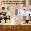 Travel Portable Electric Kettle,Tea Coffee Kettle, Boiled Water Kettle for Rapid Heating & Boiling, Leak Proof & Heated-Insulated, 450mL & 304