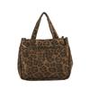 Autumn and winter bags women's new leopard print retro versatile underarm bag commuting to work portable mommy bag handbag
