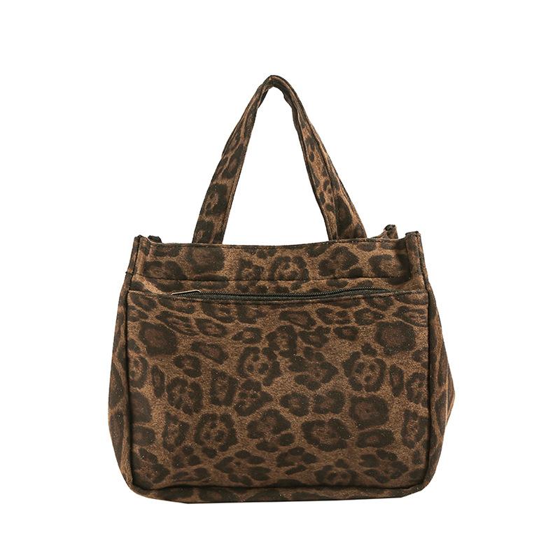 

Вместительная женская портативная многофункциональная холщовая сумка-тоут с леопардовым принтом для мамы, сумка-тоут, сумка-тоут, сумка-тоут, сумка-тоут