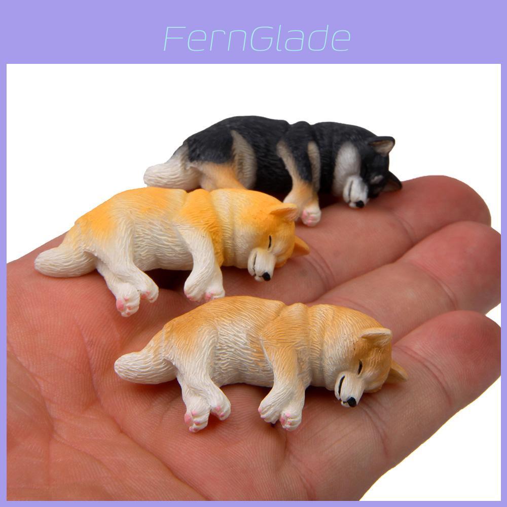 Small Size Siberian Husky Resin Model With Magnet For Refrigerator Decoration And Giftgiving