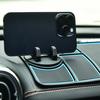 Car Dashboard Anti-slip Rotatable Phone Holder Mat with Parking Number PVC Universal SUV