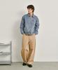 GLW Cotton Curved Pants Beige