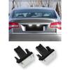 1/2 Peças Luz de LED para Placa de Licença de Carro Para Citroen C3 C4 C5 Berlingo Saxo Xsara Picasso Para Peugeot 206 207 306 307 308 5008