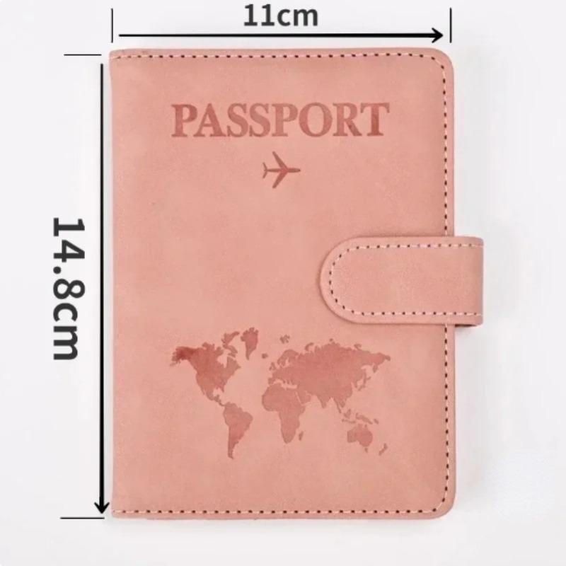 Accesorii portabile de călătorie Anti-magnetice și antifurt pentru pașaport de călătorie global Portofel pentru bărbați și femei Suport card de identitate