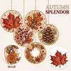 Fall Hanging Decorations Set - Themed Ornaments for Home, Wall, Door and Window
