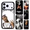2Pac Hip Hop Singer Phone Case For iPhone 17 16 15 14 13 12 11 Pro Max Plus 17Air Soft Silicone Cover
