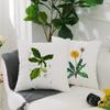 Plant Pattern Pillowcase Office Living Room Car Ornaments Home Pillowcase