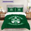Hibernian Edinburgh Emblema Storico Set da Tre Pezzi (1 * copripiumino + 2 * federa, senza nucleo) Set biancheria da letto 2D Piatto Regalo di Natale Compleanno